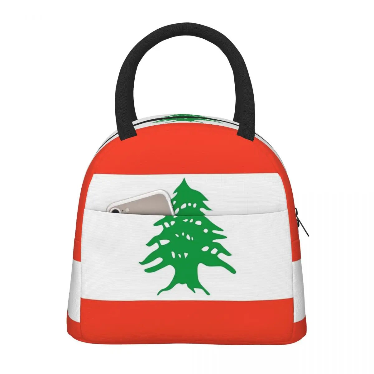 Women Bags Lebanon - Lebanon Flag Lunch Bags Insulated Bento