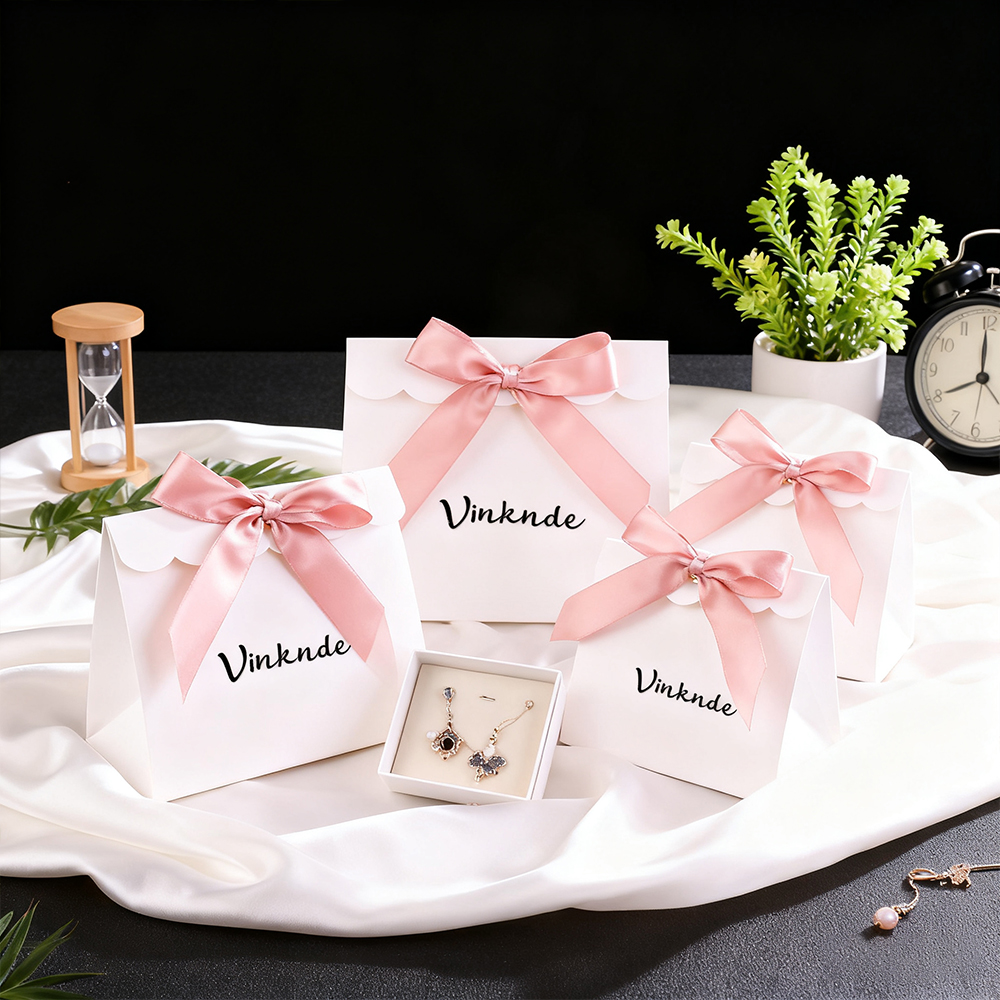 Customized Logo Exquisite Ribb - Box Bag Rigid 评论和价格