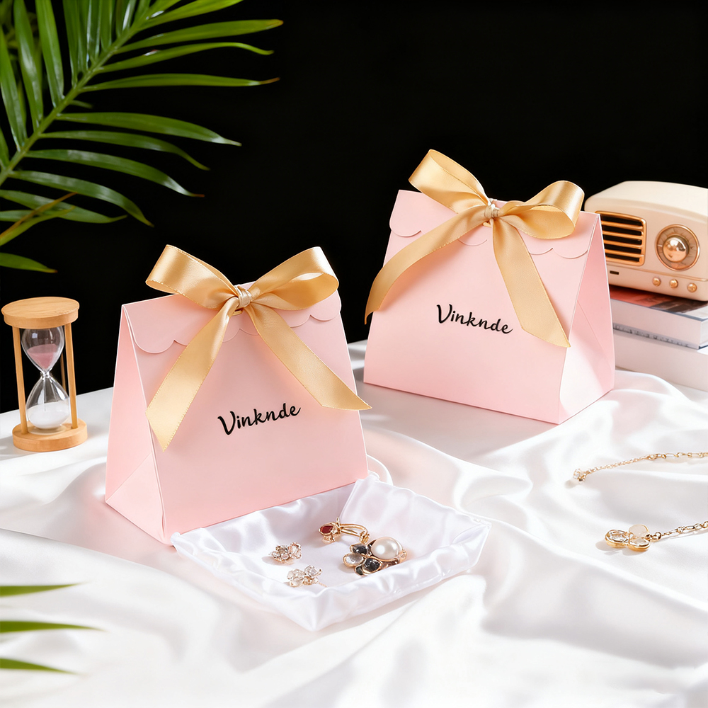 Customized Logo Exquisite Ribb - Box Bag Rigid 评论和价格