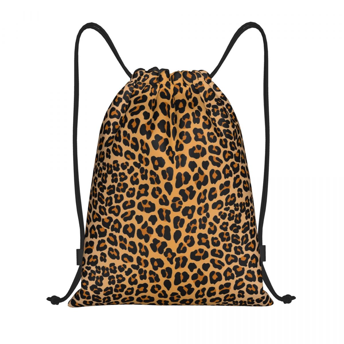 Custom Leopard Print Drawstrin - Women'S Yoga Bags 评论和价格