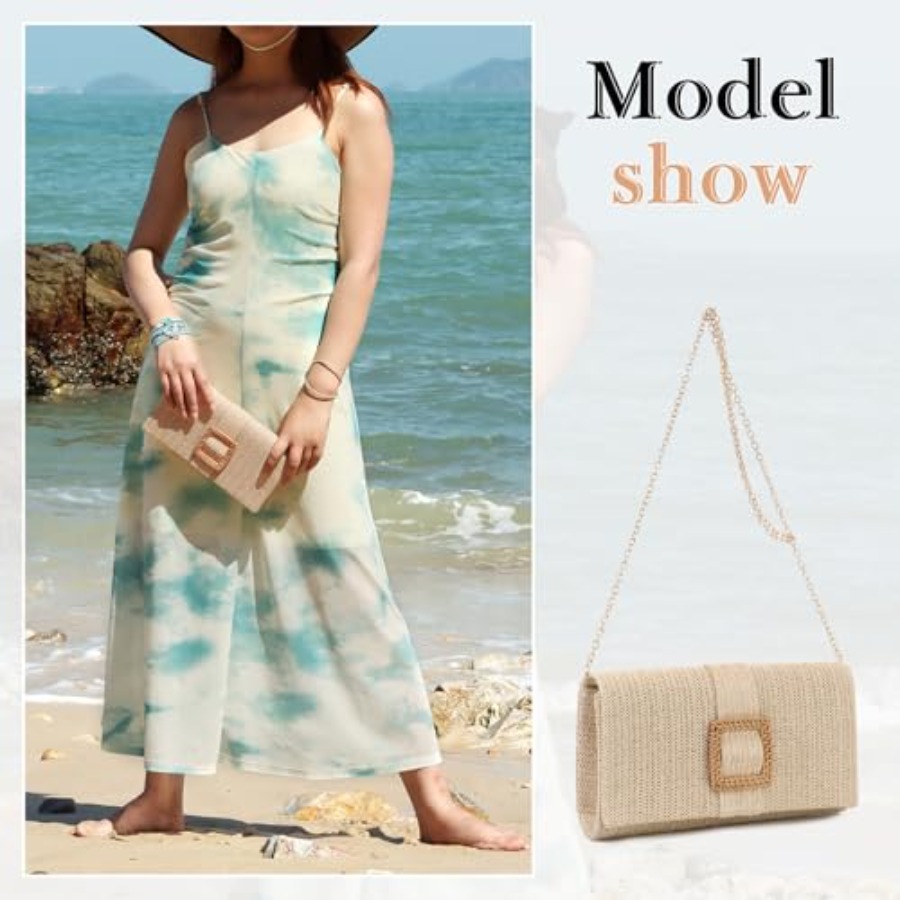 Emprier Straw Clutch Purses fo - Women'S Raffia Bags 评论和价格