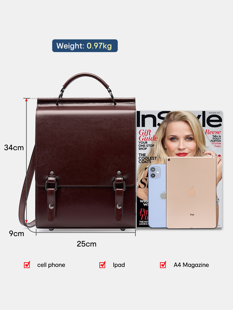 Zency Female Fashion Backpack  - Women Bags In Sale 评论和价格