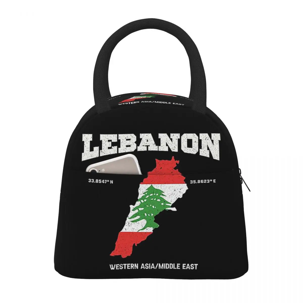 Lebanese Flag Map Lebanon Coor - Women Bags Lebanon 评论和价格