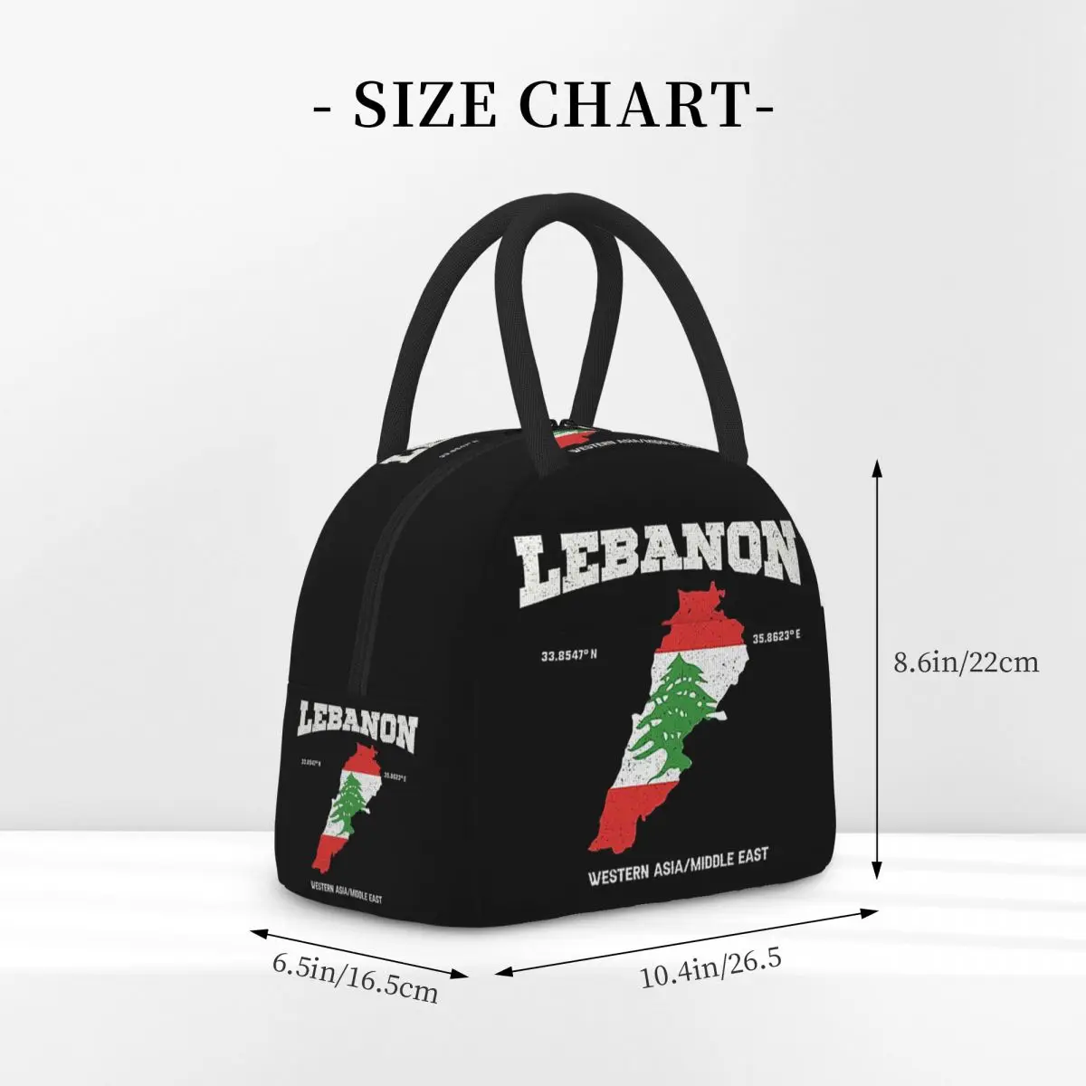 Lebanese Flag Map Lebanon Coor - Women Bags Lebanon 评论和价格