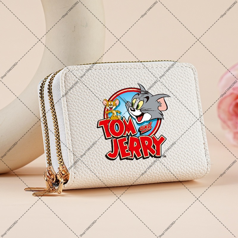 Tom and Jerry Cute Card Holder - Women Bags Purses 评论和价格