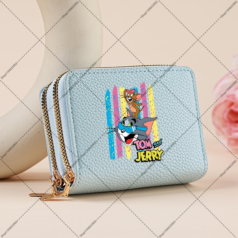 Tom and Jerry Cute Card Holder - Women Bags Purses 评论和价格