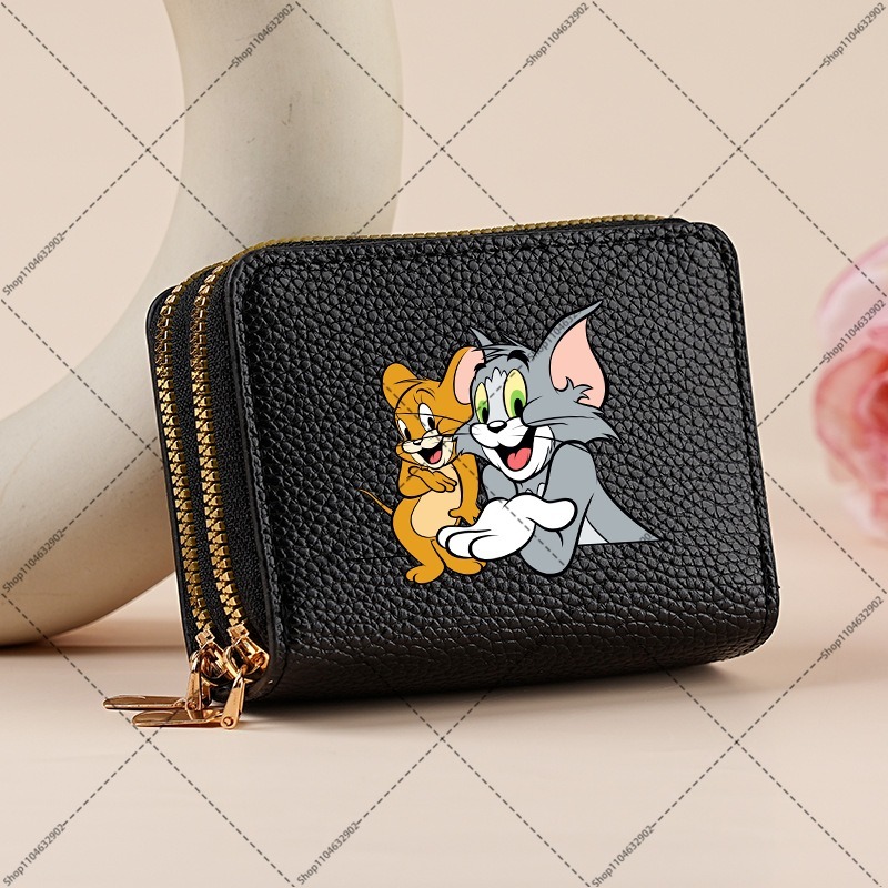 Tom and Jerry Cute Card Holder - Women Bags Purses 评论和价格