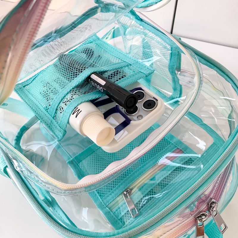 PVC Transparent Zipper Large C - Women Bags In Sale 评论和价格