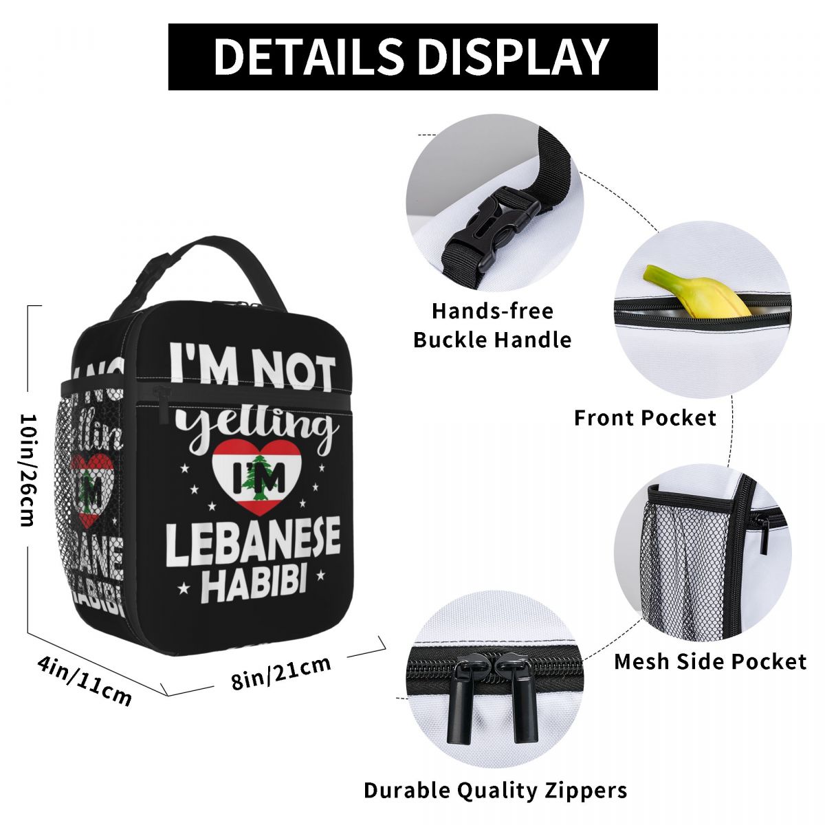 Lebanese Flag Lebanon Heritage - Women Bags Lebanon 评论和价格