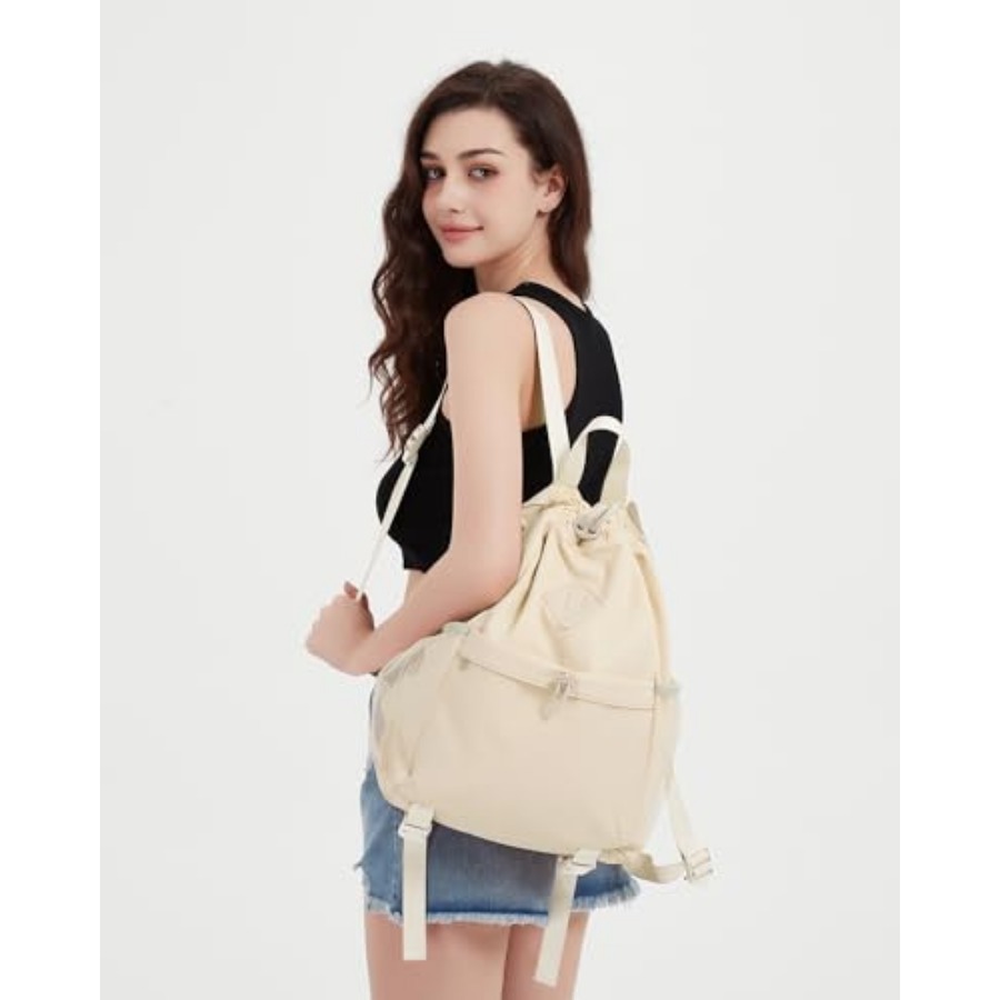 Drawstring Backpack for Women, - Women'S Yoga Bags 评论和价格