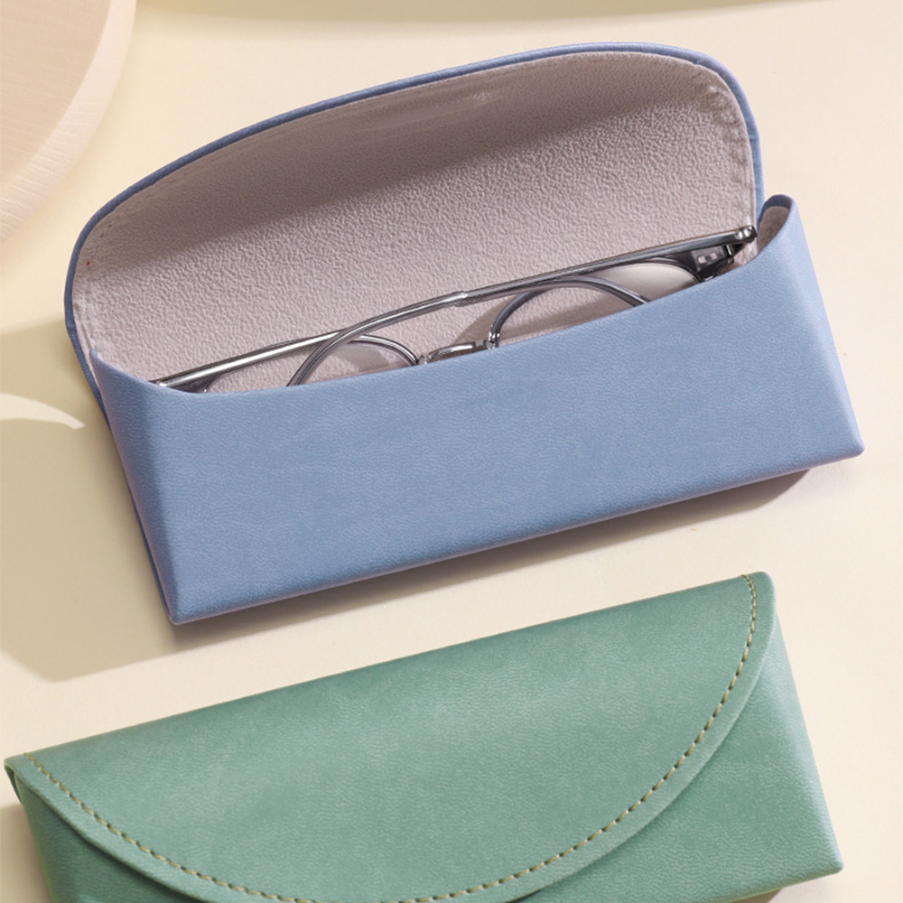Colorful PU Leather Eyeglass C - Box Bag Rigid 评论和价格