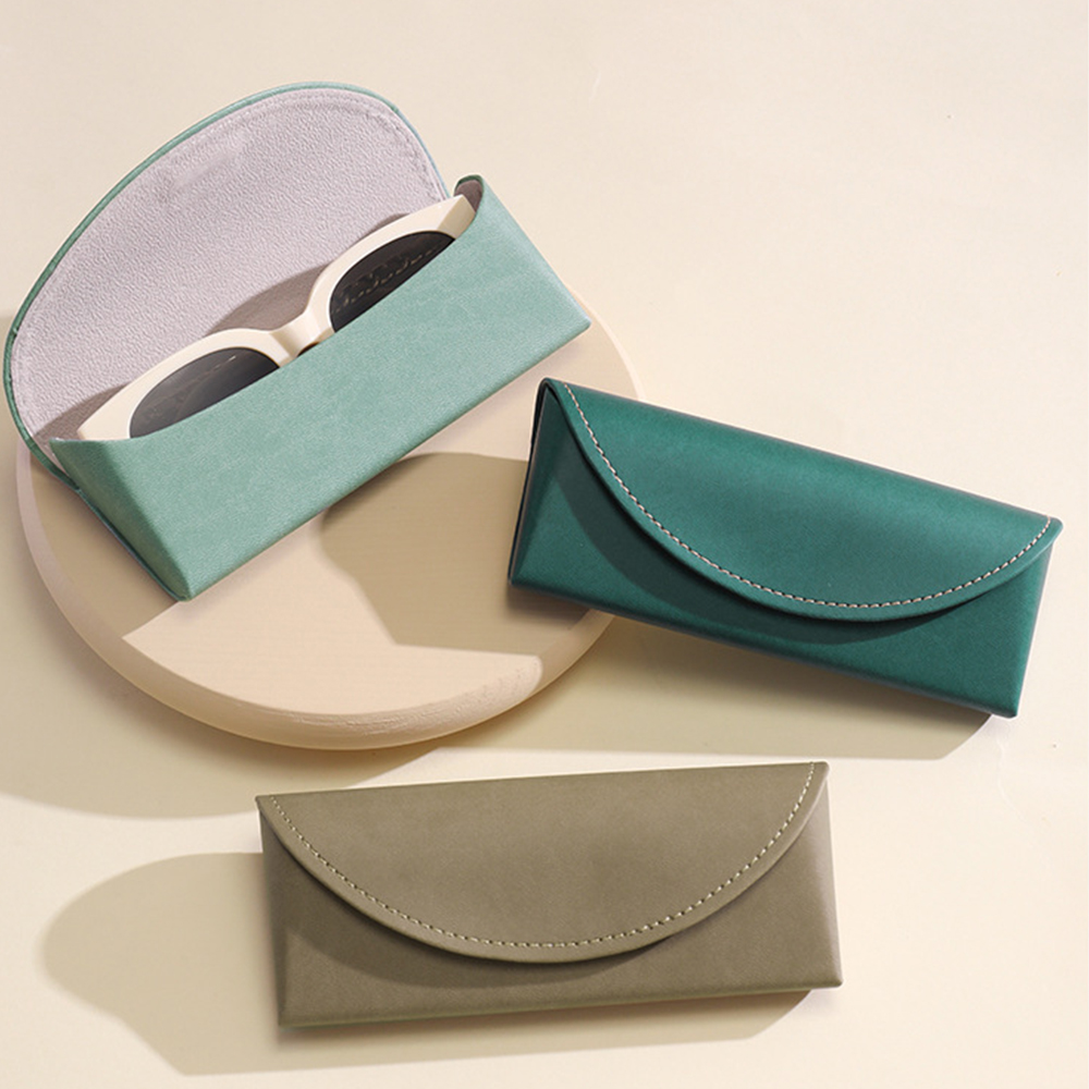 Colorful PU Leather Eyeglass C - Box Bag Rigid 评论和价格