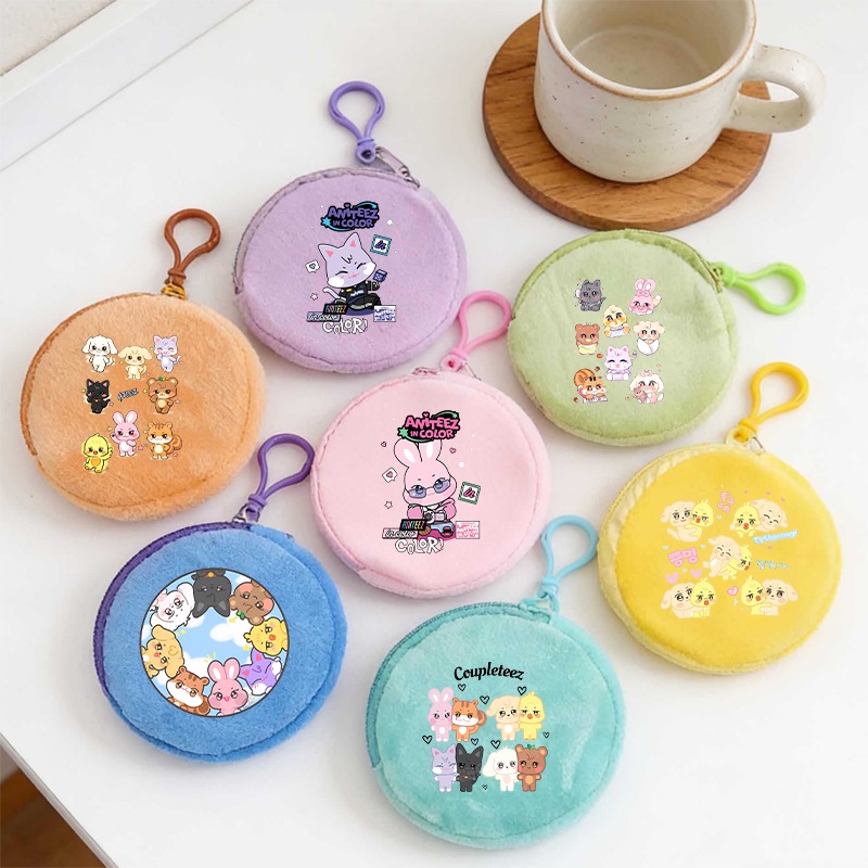 Kpop ATEEZ Idol Coin Purses Ke - Women Bags Purses 评论和价格