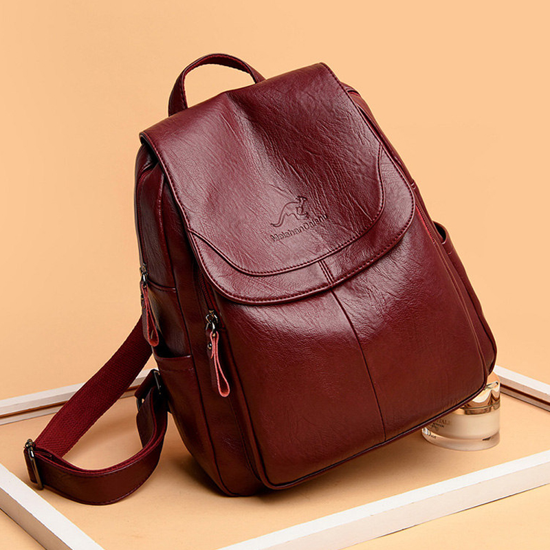 9 Color Women Soft Leather Bac - Women Bags In Sale 评论和价格