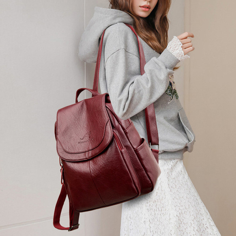 9 Color Women Soft Leather Bac - Women Bags In Sale 评论和价格