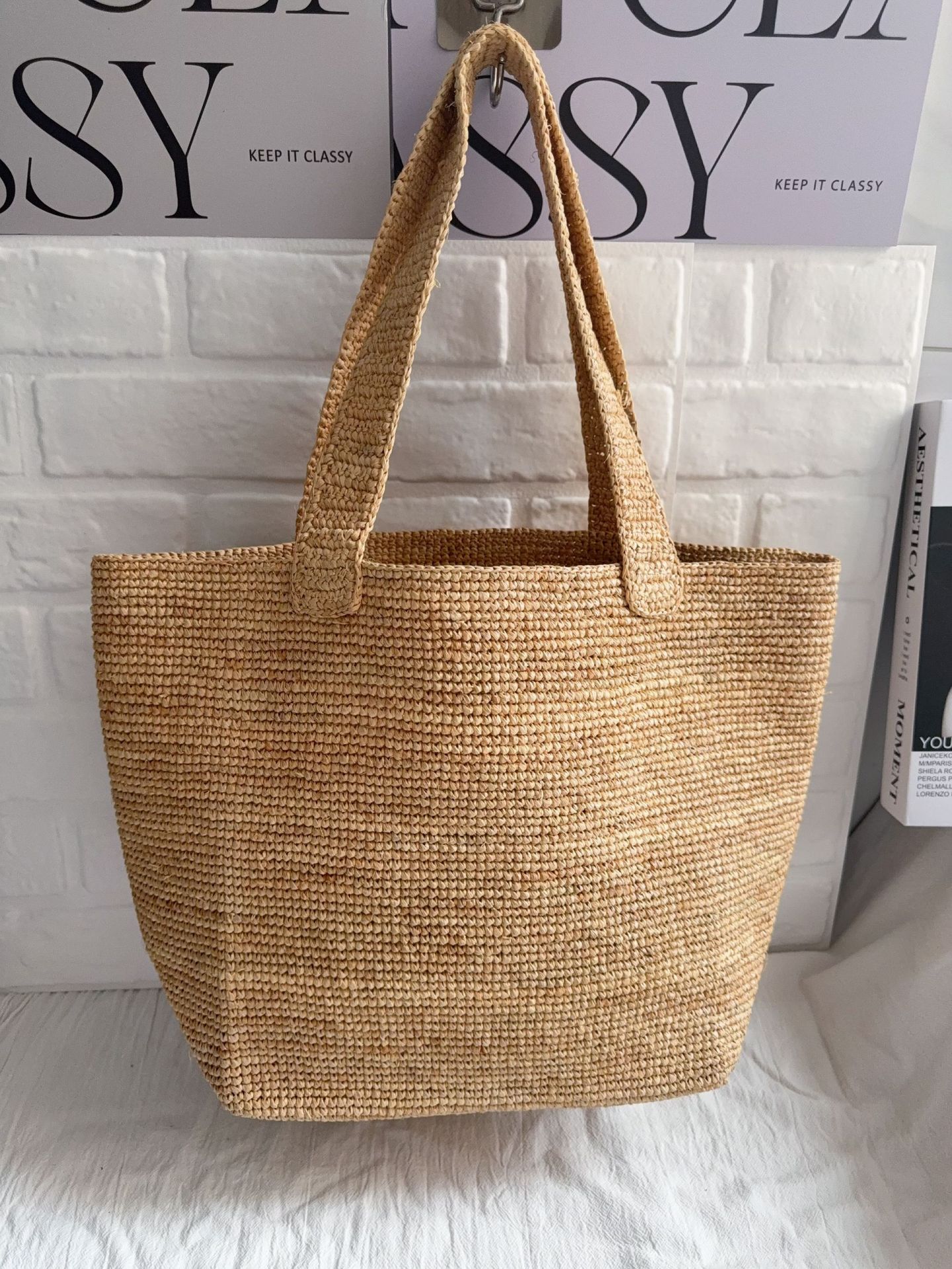 Casual Woven Messenger Embroid - Women'S Raffia Bags 评论和价格