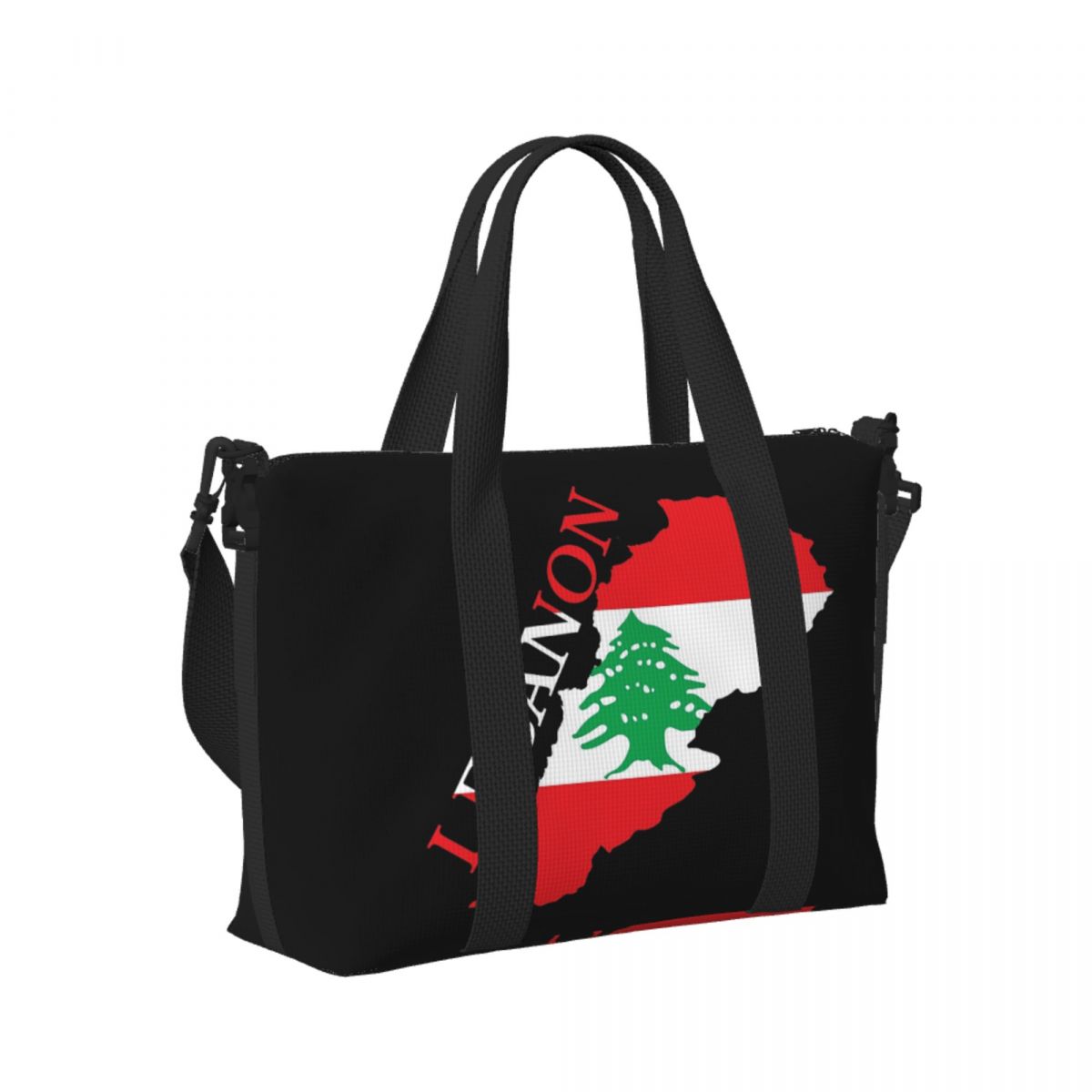 Custom Lebanon Flag Map Beach  - Women Bags Lebanon 评论和价格