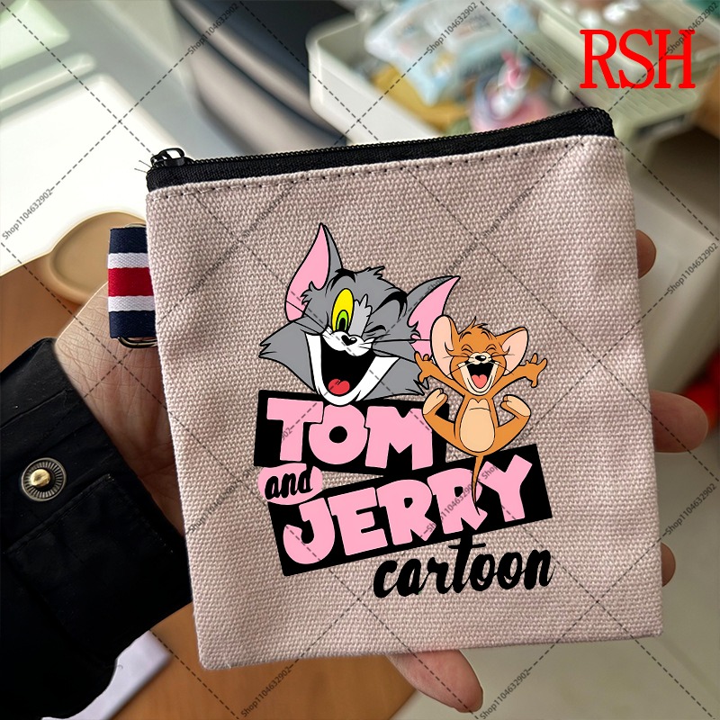 Tom and Jerry Coin Pouch Carto - Women Bags Purses 评论和价格