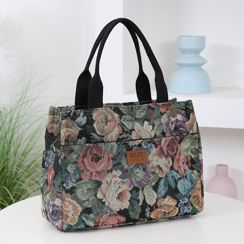 Floral print women's tote bag, - Women Bags Offers 评论和价格