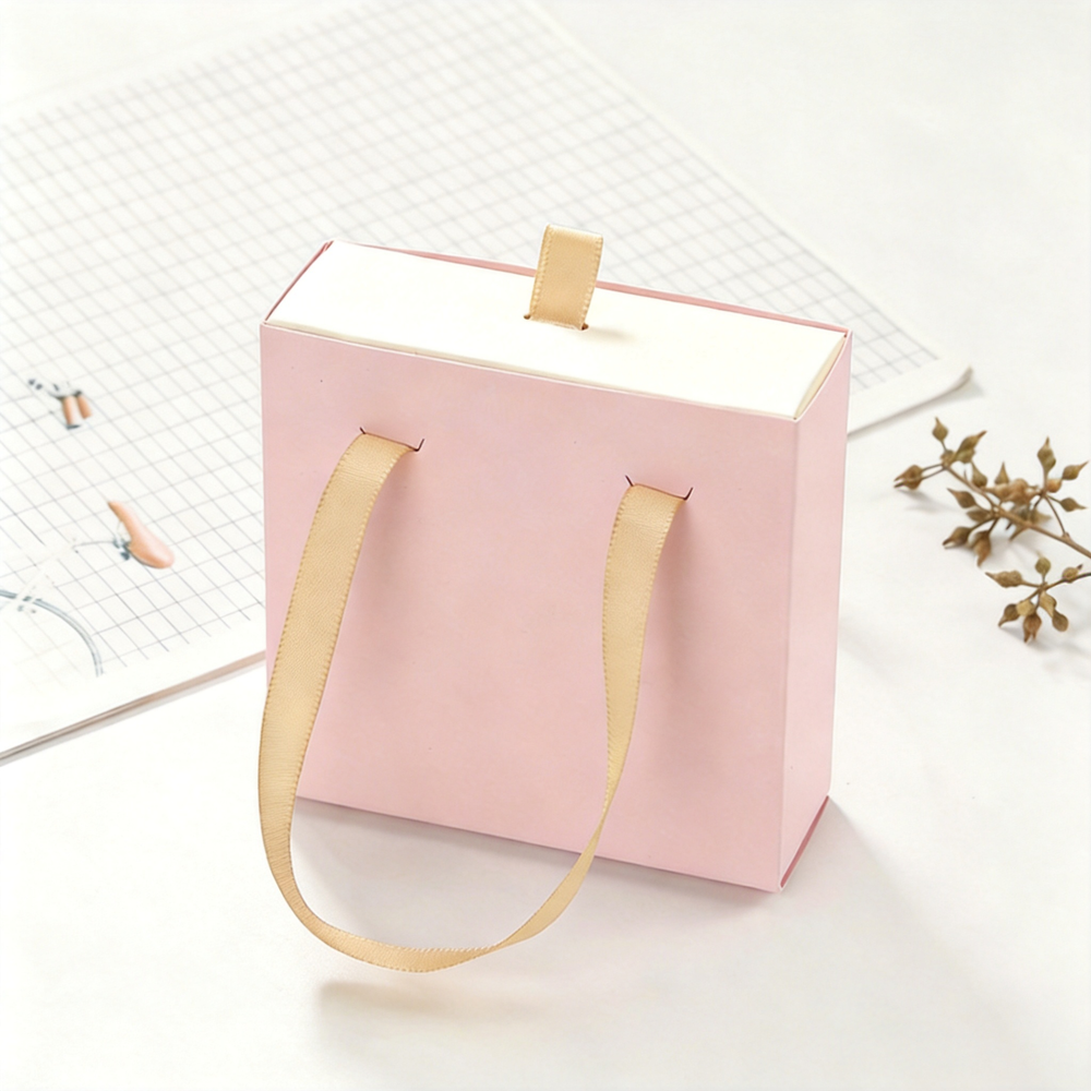 Pink Jewelry Box Velvet Lined  - Box Bag Rigid 评论和价格