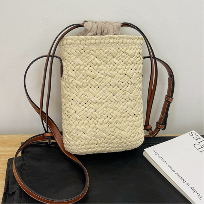 Brand Gradient Raffia Crossbod - Women'S Raffia Bags 评论和价格