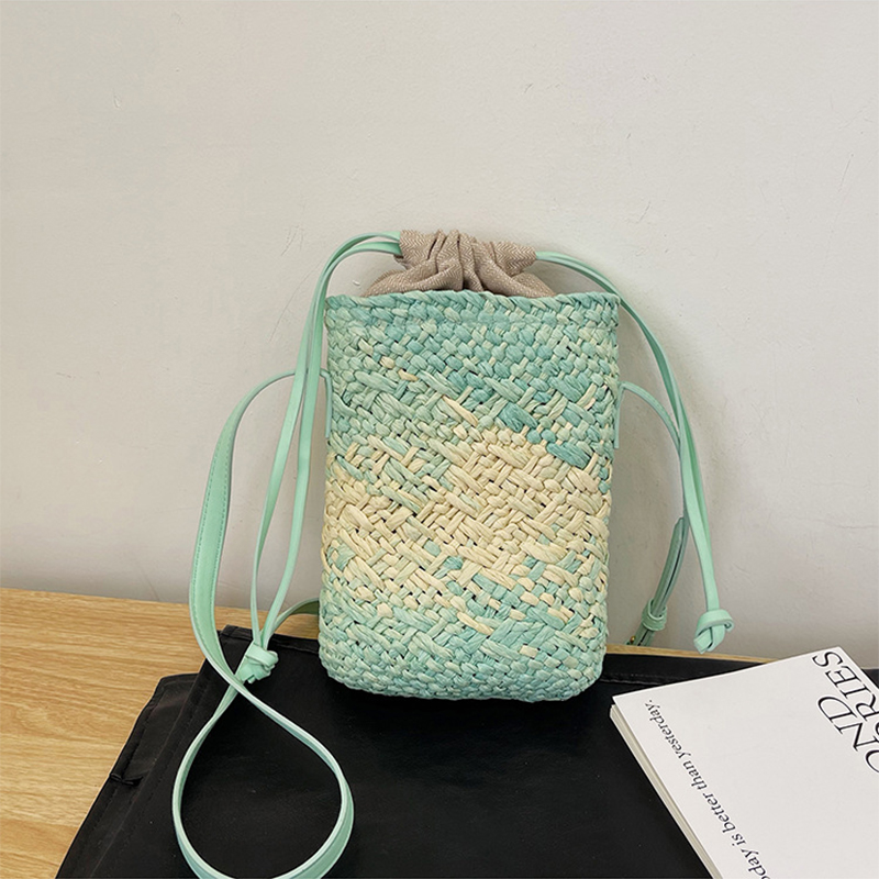 Brand Gradient Raffia Crossbod - Women'S Raffia Bags 评论和价格