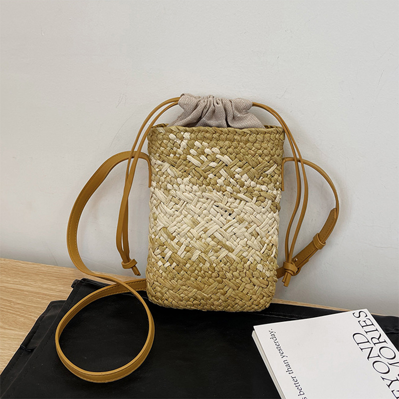 Brand Gradient Raffia Crossbod - Women'S Raffia Bags 评论和价格