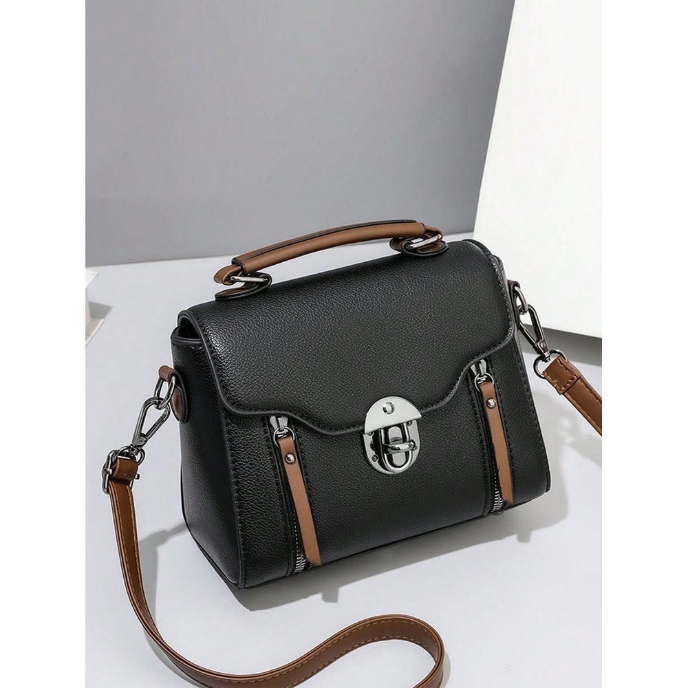Simple Flip Metal Twist Lock D - Women'S Retro Bags 评论和价格