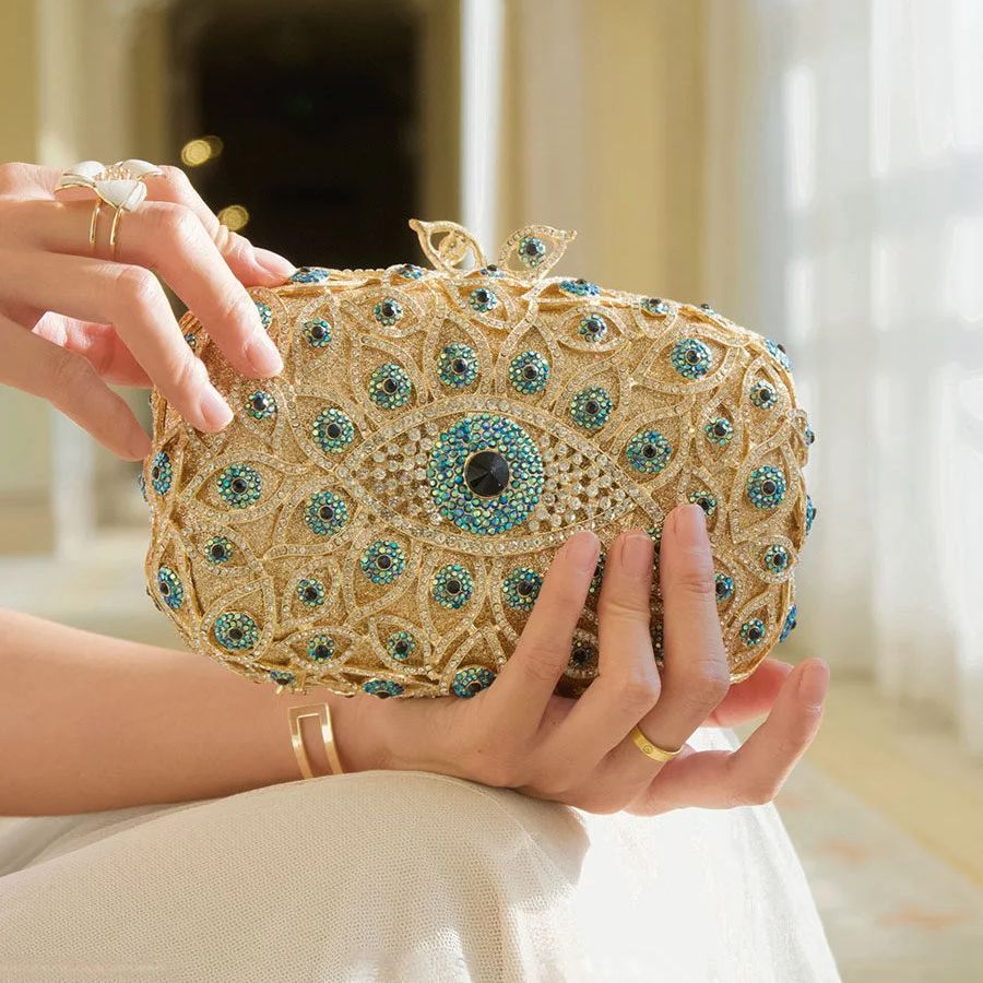 Fashion Elegant Devil's Eye Cl - Women Bags Outlet 评论和价格
