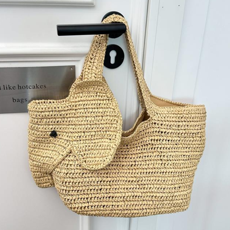 Elephant Shaped Raffia Handwov - Women'S Raffia Bags 评论和价格
