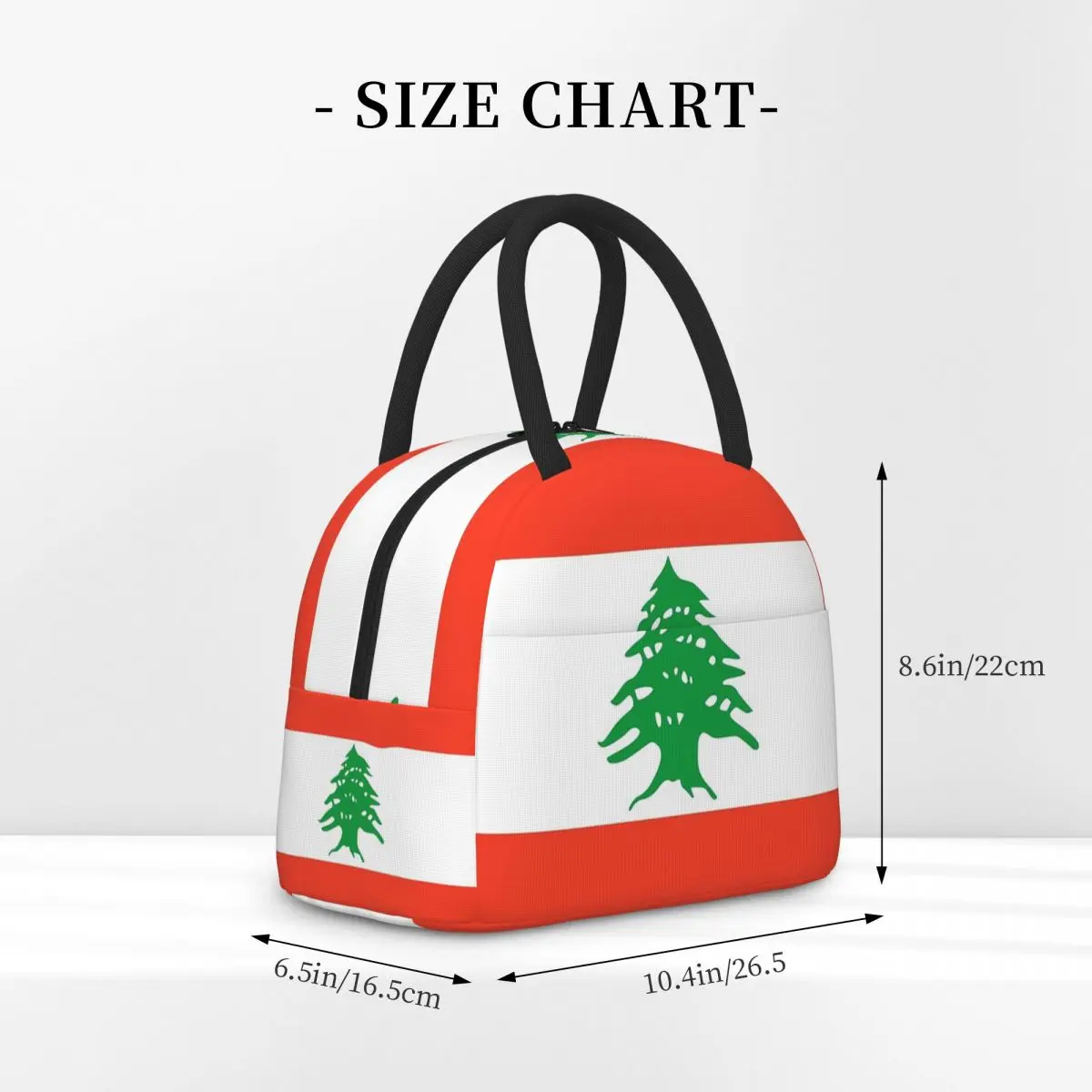 Lebanon Flag Lunch Bags Insula - Women Bags Lebanon 评论和价格