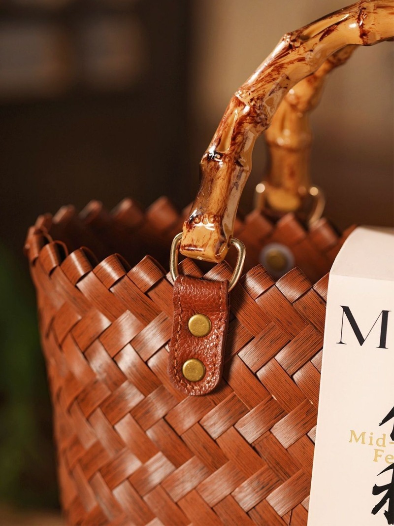 Pure handmade handbag commuter - Basket Bag Wicker 评论和价格