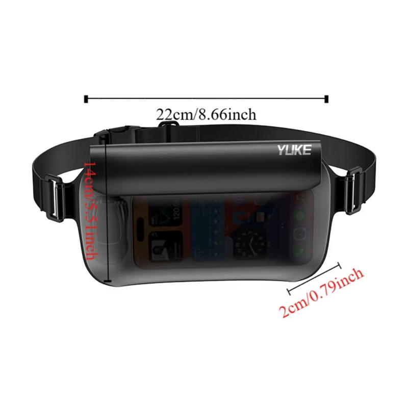 1PC Waterproof Waist Belt Bag  - Women Bags Waterproof 评论和价格
