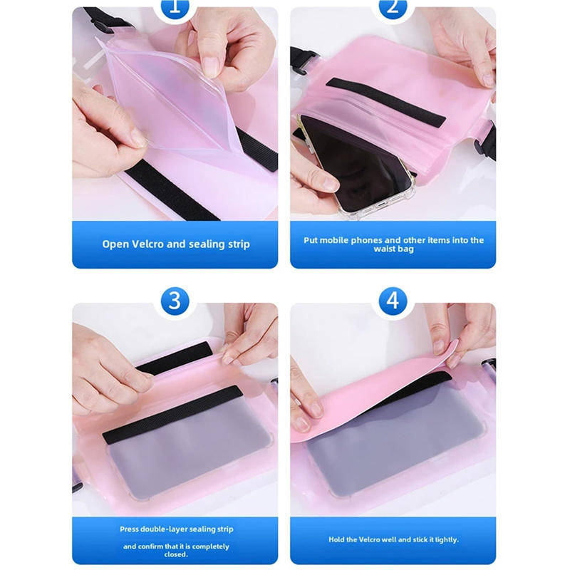 1PC Waterproof Waist Belt Bag  - Women Bags Waterproof 评论和价格