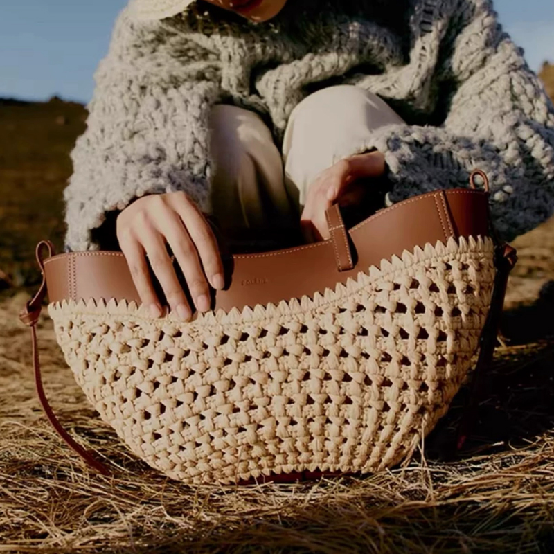 2026 Summer Hollow-out Raffia  - Women'S Raffia Bags 评论和价格
