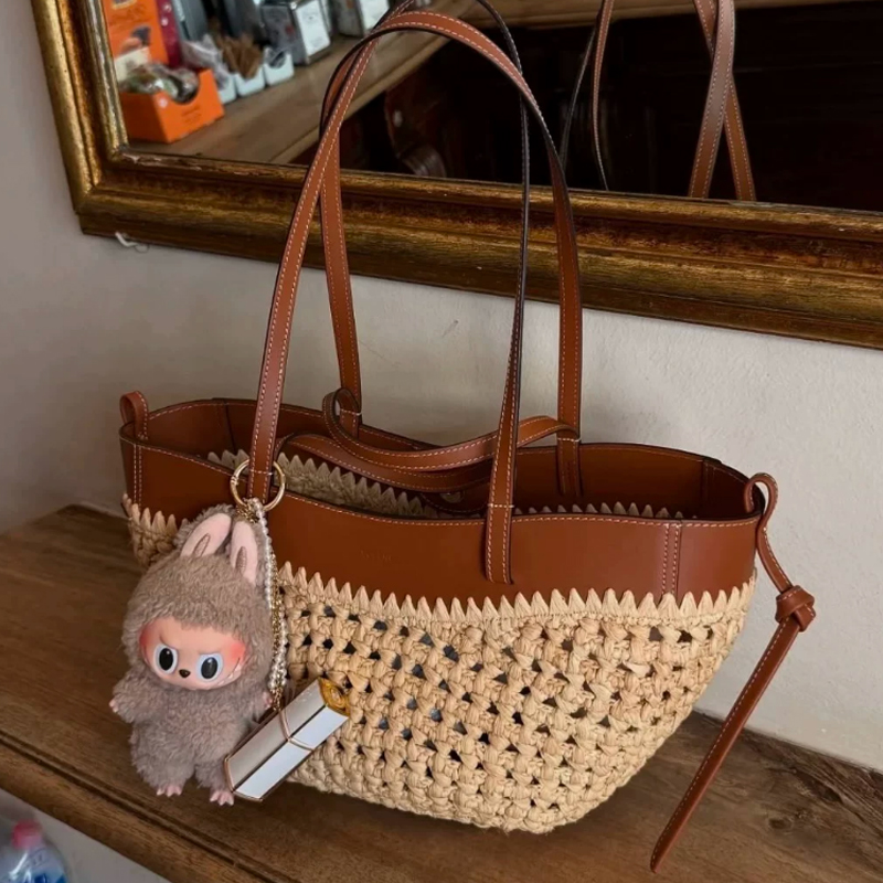 2026 Summer Hollow-out Raffia  - Women'S Raffia Bags 评论和价格