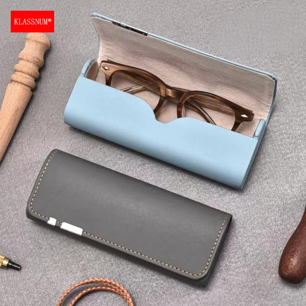 KLASSNUM Men Magnetic Pu Leath - Box Bag Rigid 评论和价格