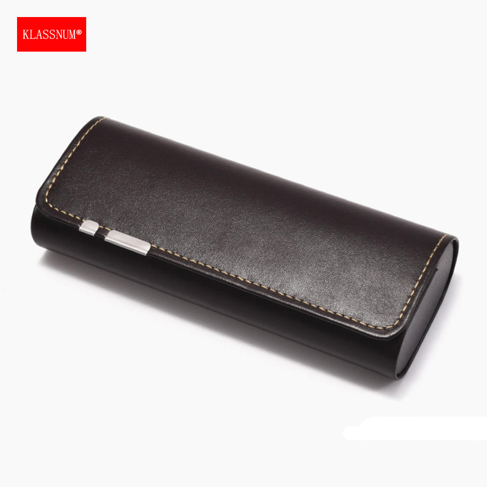 KLASSNUM Men Magnetic Pu Leath - Box Bag Rigid 评论和价格