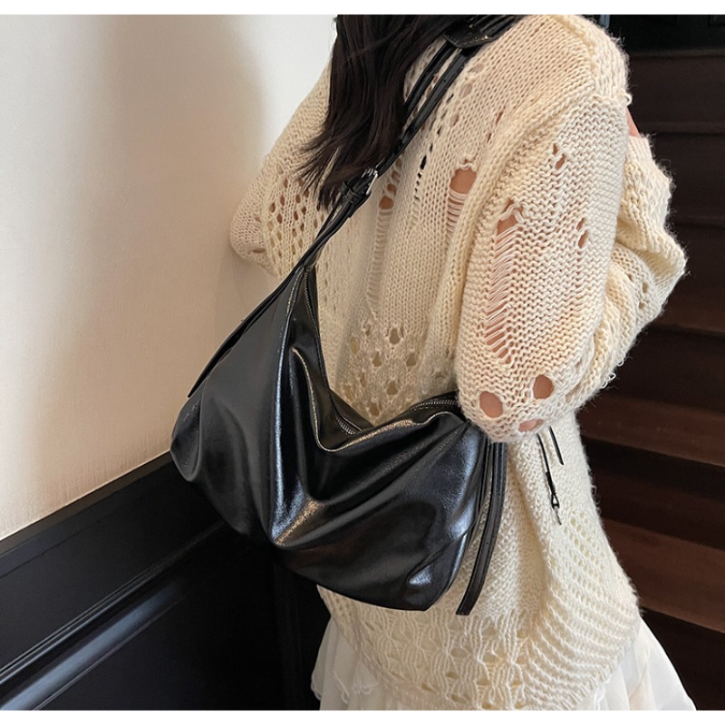 PU Solid Color Zipper Casual C - Women Bags Branded Sale 评论和价格