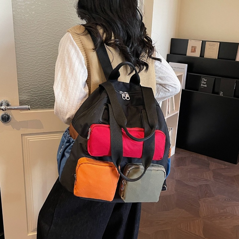 Multi-pocket Checkered Youth B - Women Bags In Sale 评论和价格