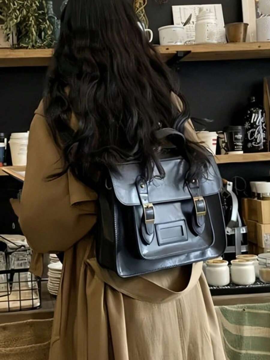 Retro British Style Satchel Ba - Women'S Retro Bags 评论和价格