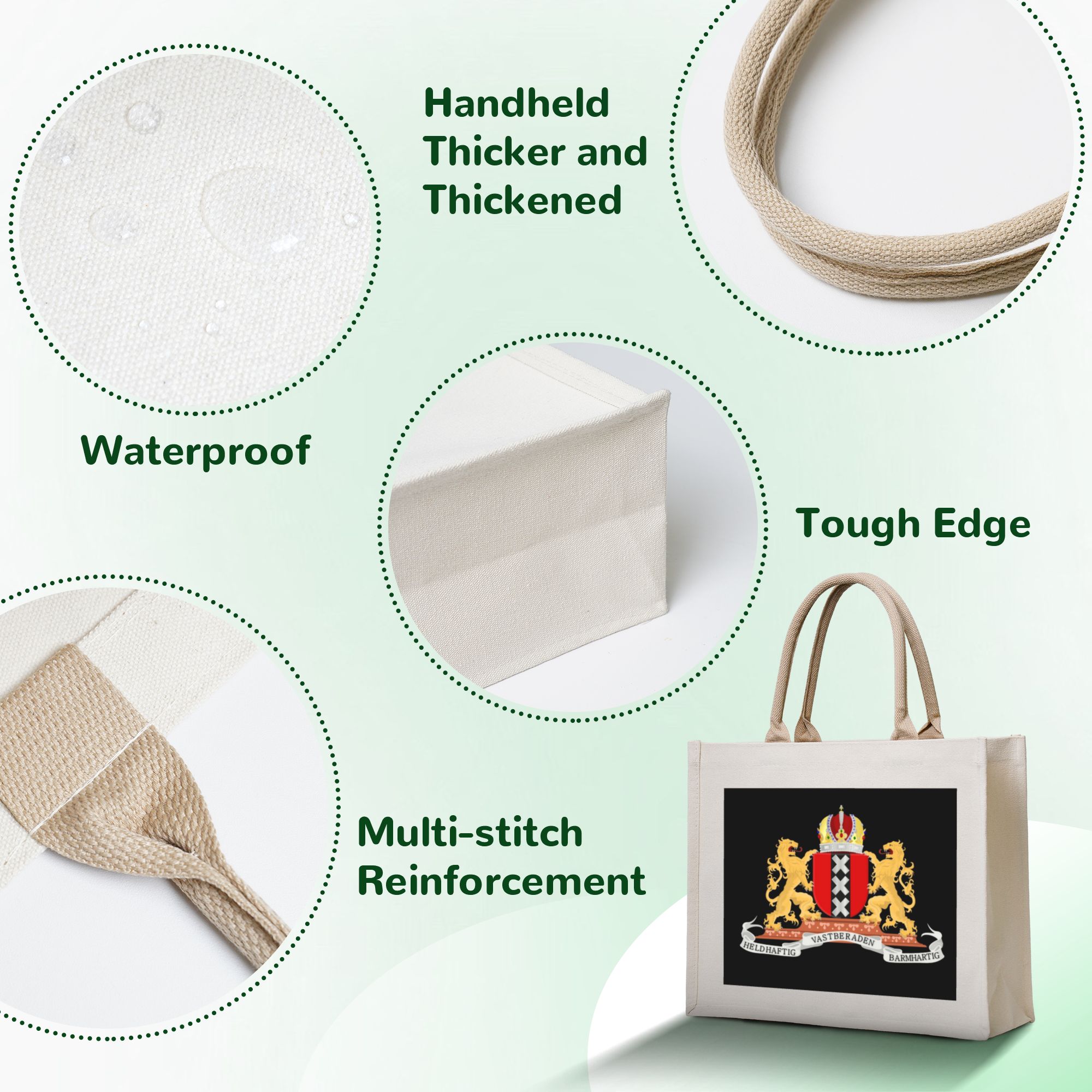 Custom Amsterdam Coat Of Arms  - Women Bags Netherlands 评论和价格