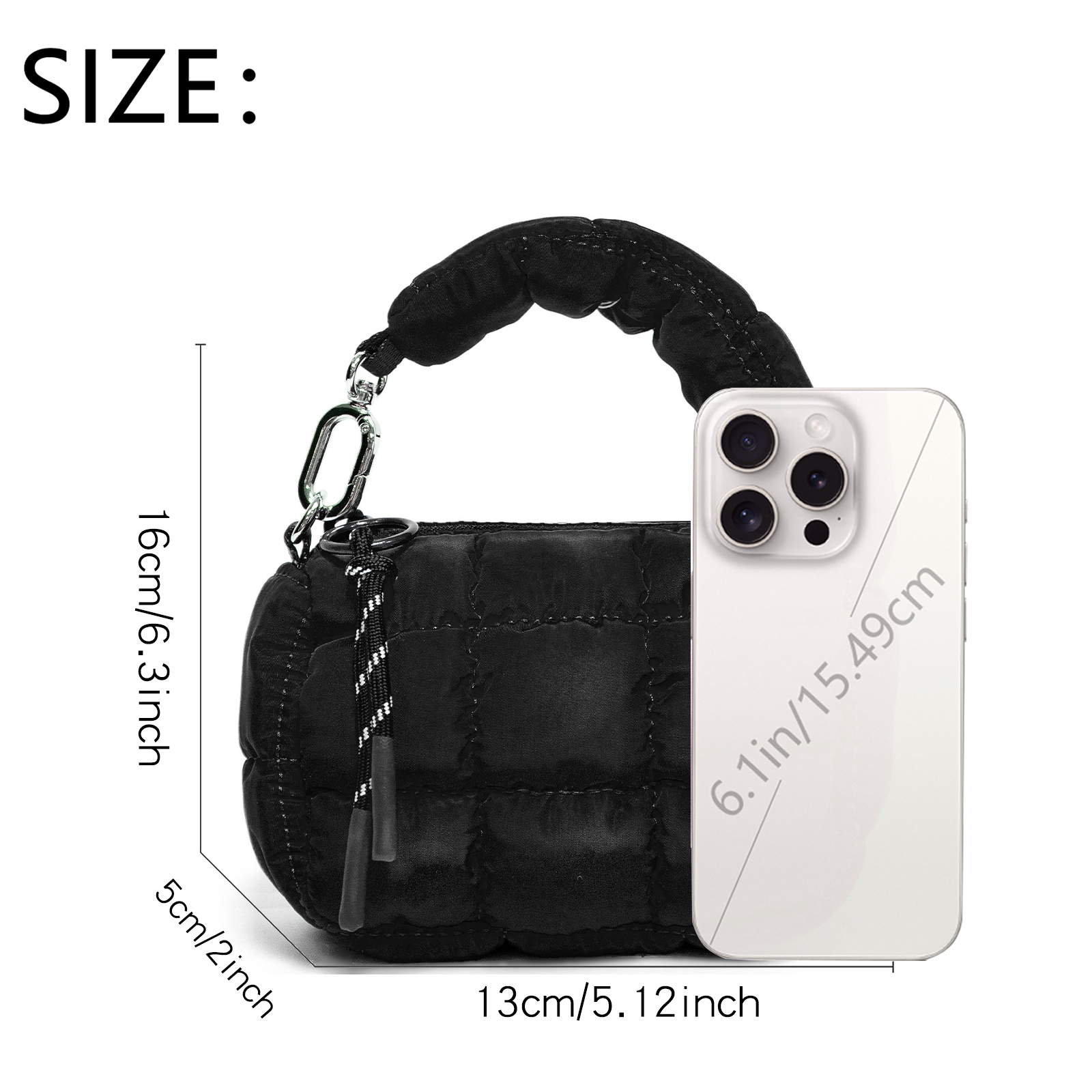 Mini Lipstick Bag Quilted Coin - Women Bags Offers 评论和价格