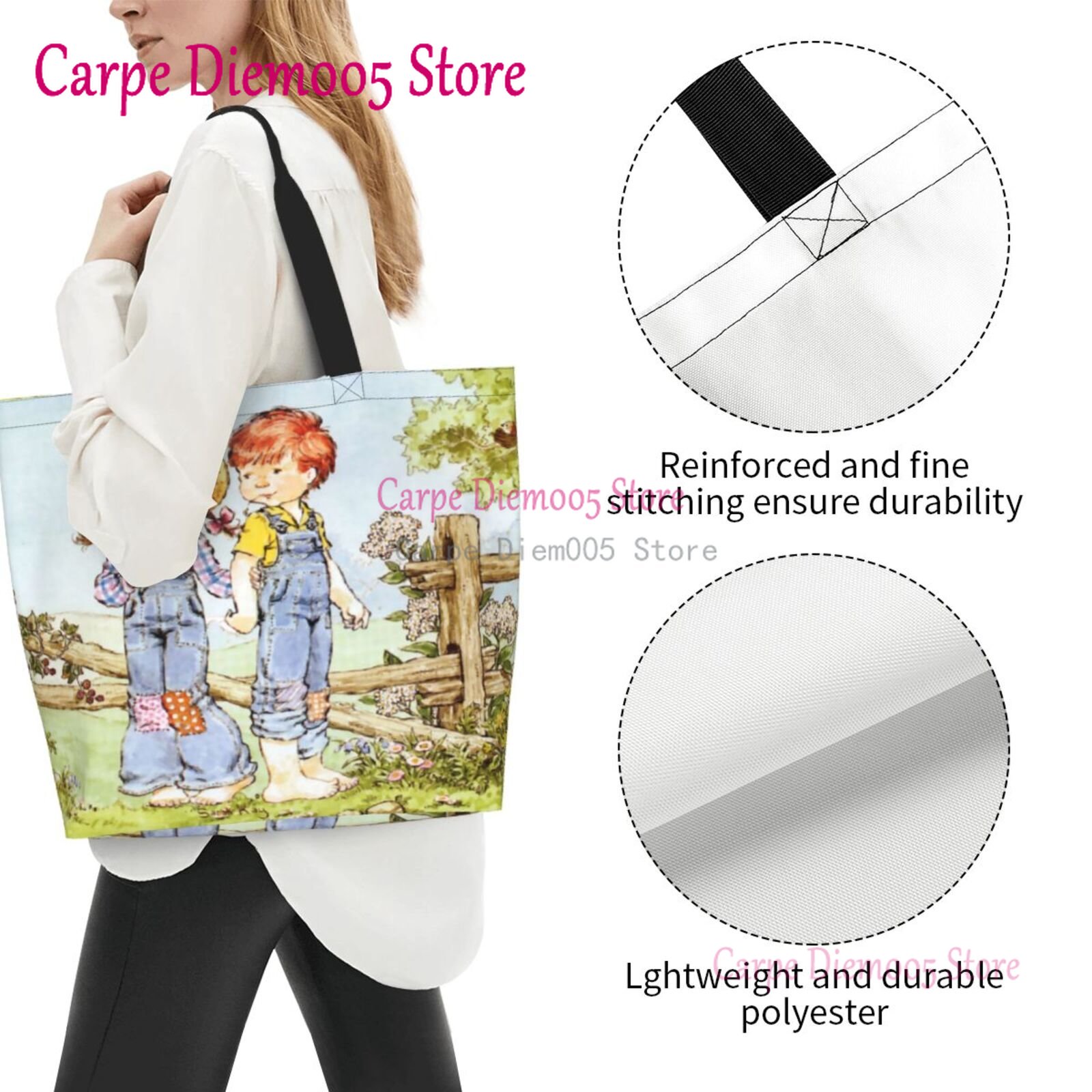 Sarah Kay Print Shopping Bag L - Women Bags Outlet 评论和价格