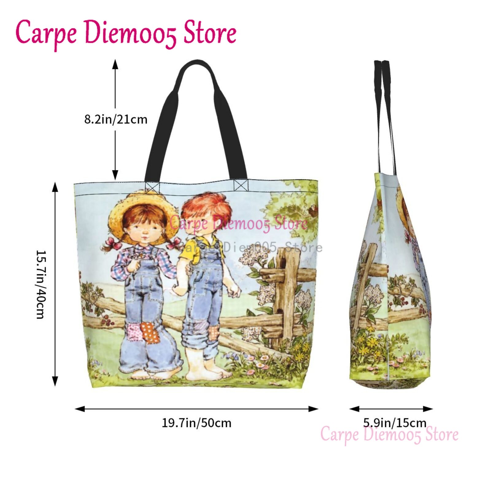 Sarah Kay Print Shopping Bag L - Women Bags Outlet 评论和价格