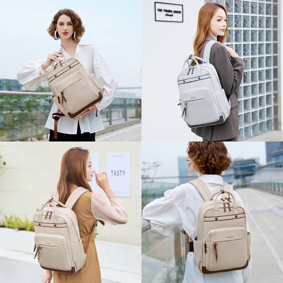 【New Arrival】Chic Beige & Brow - Women Bags Purses 评论和价格