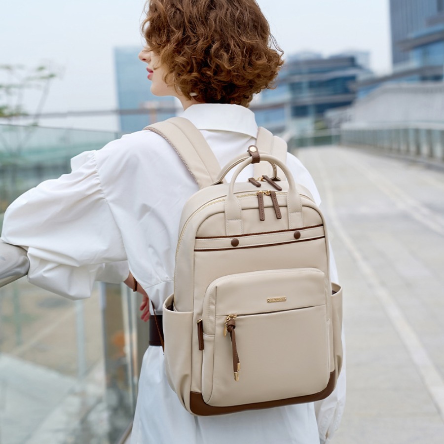 【New Arrival】Chic Beige & Brow - Women Bags Purses 评论和价格
