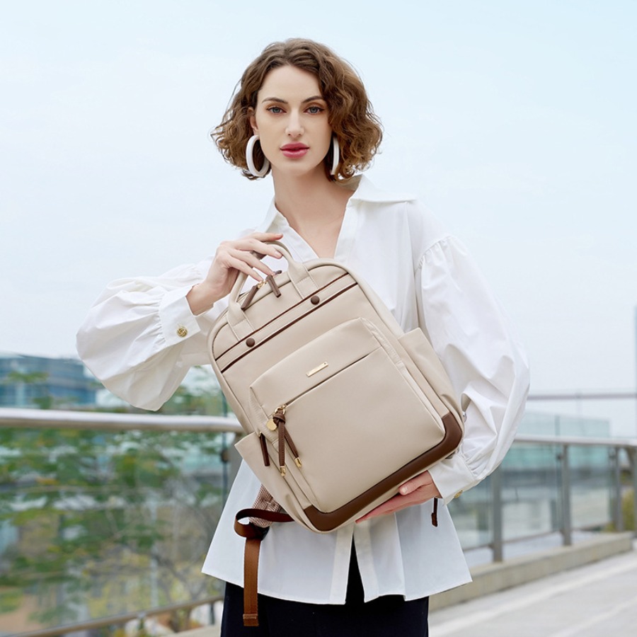 【New Arrival】Chic Beige & Brow - Women Bags Purses 评论和价格