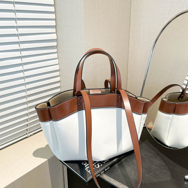Sewing Thread PU Shoulder Bags - Women Bags In Sale 评论和价格