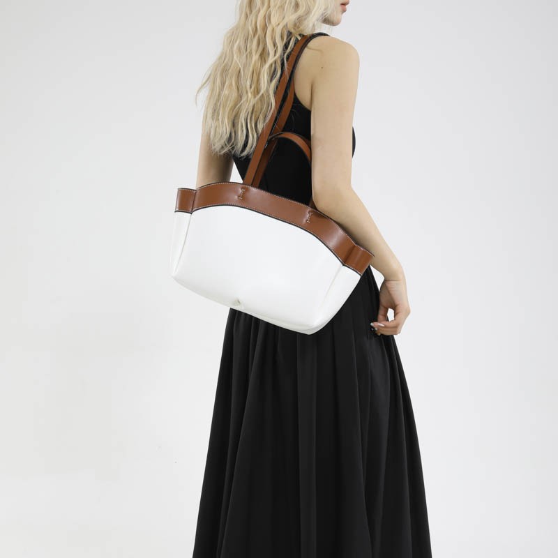 Sewing Thread PU Shoulder Bags - Women Bags In Sale 评论和价格